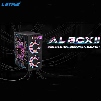 Silent Asic Miner Goldshell AL BOX II 720Gh/S 360W Minería Alefium Goldhsell AL Box 360G Iceriver AL0 ALPH Miner
