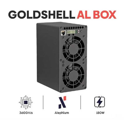 Potente Goldshell AL Box II Pro 950G Blake3 ALPH 460W para la minería