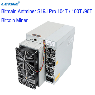 Favorable 104T 100T 96T S19 95T 90T Asic Blockchain BTC minero común de Bitmain Bitcoin Antminer S19J