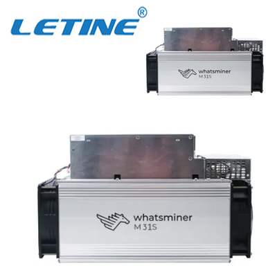 Moneda 12V de SHA-256 3361W Whatsminer M31s+ 80.o BTC