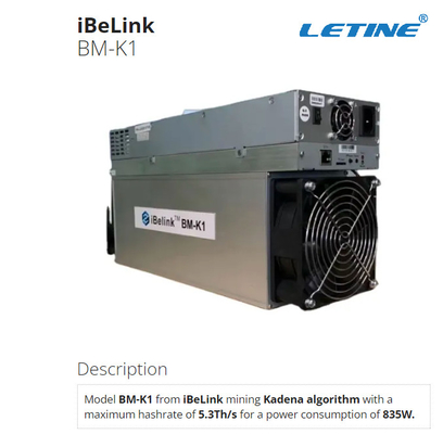 Algoritmo del minero BM-K1+ 15Th/S K1 Blake 2s-Kadena del iBeLink de CKB KDA