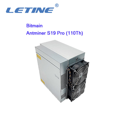Minero 3355W de la cadena de bloque del algoritmo de Bitcoin Miner S19j Pro+ 122T SHA 256 del minero de Bitmain BTC