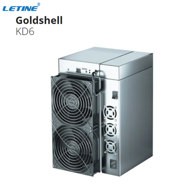 Poder superior de With 2630W del minero de Goldshell KD6 26.3Th/s Asic de la explotación minera del beneficio KDA