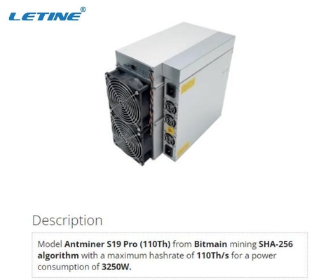 Minero Bitmain Antminer S19 FAVORABLE 110Th S19A usado favorable 110T Bitcoin de Sha256 BTC