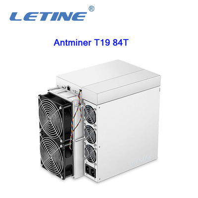 Dispositivo de alta calidad T19 86T 88T de la explotación minera de Bitmain Asic Antminer T19 84T BTC