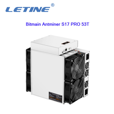 Antminer S17 favorable (53Th) Bitmain que mina al minero Hashrate del algoritmo SHA-256 de 64Th/s 2094W
