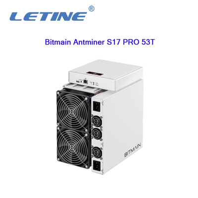 Antminer S17 favorable (53Th) Bitmain que mina al minero Hashrate del algoritmo SHA-256 de 64Th/s 2094W
