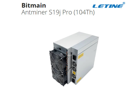 Rafadora de S19JPRO Bitmain Asic Antminer 104t Bitcoin Ant Miner