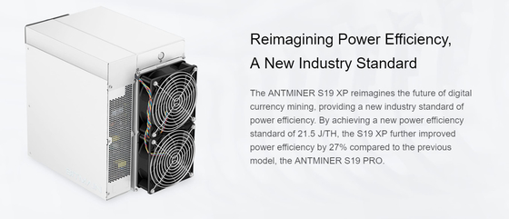 140Th interfaz 400m m de Ethernet de 3010W Bitmain Antminer S19 XP