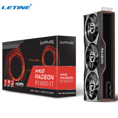El xt 16Gb 256 de AMD Radeon Rx 6800 de la tarjeta gráfica mordió las tarjetas de vídeo de Rx 6900xt 6700xt del hashrate de 69Mh/s ETH para el aparejo de la explotación minera de Gpu