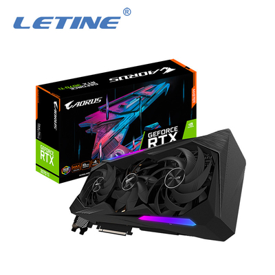 pedazo de la tarjeta gráfica GDDR6X 256 del Ti 8gb de 1875MHz Geforce Rtx 3070 19000 megaciclos