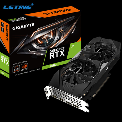 192 rafadora 2060 mordida de la tarjeta gráfica GDDR6 2060S de 12GB Nvidia Geforce Rtx ETH etc
