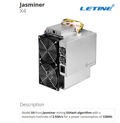 servidor 1200W 75db de 2.5Gh/S Sunlune Jasminer X4 Etchash