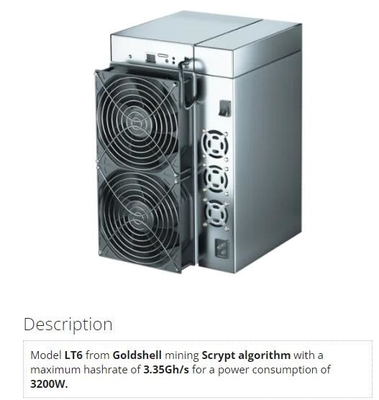 Favorable Goldshell Scrypt minero Mini Doge Litecoin Dogecoin de LT6 LT5 LT5