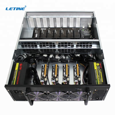 8 tarjeta gráfica de la tarjeta gráfica 2gb Gddr5 del traje 4g de la placa madre de la explotación minera de Rig For Ltc Zec Dogecoin 12 Gpu de la explotación minera de GPU 6 GPU etc