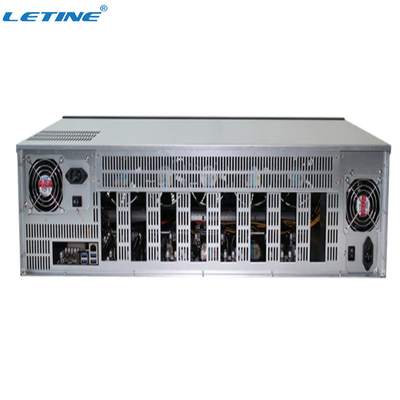 Minero Crypto metálico del CMP 170HX 90HX AMD Because-160 3060 GPU de Rig Frame With de la explotación minera 8GPU