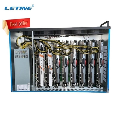 RX 580 8 1660S 2060S 3060 del aparejo de la explotación minera de GPU dux ZEC de 3070 3080 3090 LTC