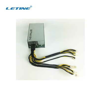 fuente de alimentación de la fuente de alimentación Antminer del minero de 1800W APW7 Asic 150A