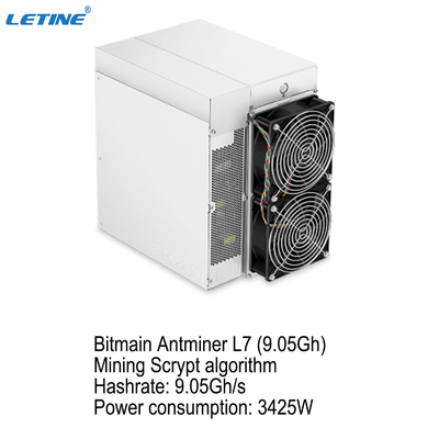 Hormiga Crypto L7 de Bitmain Antminer L7 los 9050M 9300Mh 9500Mh Litecoin de la rafadora de Scrypt del dux de LTC