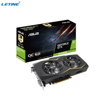 JUEGO de Graphic Card ASUS GTX1660S O6G del minero de 6GB GDDR6