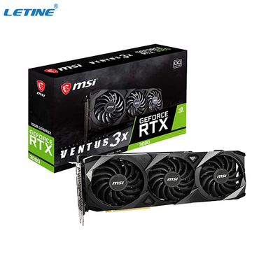 Tarjetas gráficas del interfaz 8gb de Graphic Card HDMI del minero de MSI GeForce RTX 3080 VENTUS 3X 10GB GDDR6X