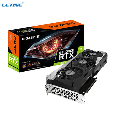 Sistema de enfriamiento de la tarjeta gráfica WINDFORCE 3X OC 8G del juego del Ti de GeForce RTX 3070 del GIGABYTE
