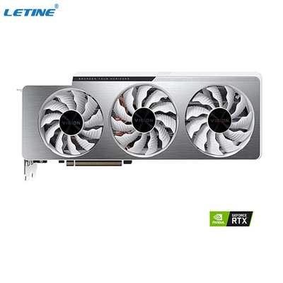 Tarjeta gráfica del rtx 3070 color plata de Vision OC 8G del Ti de GeForce RTX 3070 del GIGABYTE de Graphic Card del minero