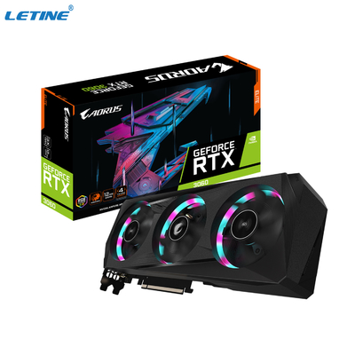 Tarjeta gráfica de la ÉLITE 8gb del Ti del GIGABYTE AORUS GeForce RTX 3060 de la tarjeta de vídeo de LHR 3060ti