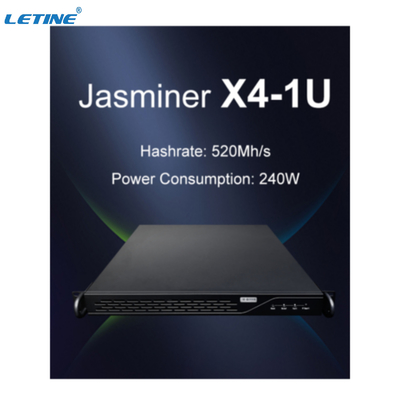 Explotación minera crypto ETH etc de Jasminer X4-C 1U 450Mh/S del minero del hogar del algoritmo de EtHash