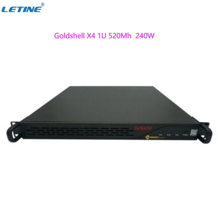 Explotación minera crypto ETH etc de Jasminer X4-C 1U 450Mh/S del minero del hogar del algoritmo de EtHash