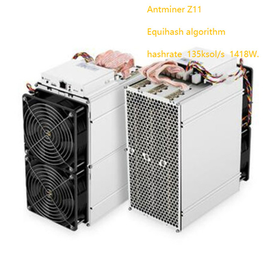 Algoritmo de Used Bitmain Antminer Z11 135ksol Equihash del minero de la mano de la moneda segunda de ZEC
