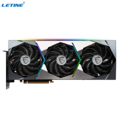 El minero Graphic Card RTX 3090TI MSI SUPRIM X 24GB GDDR6X 384 de 3 fans mordió 480W