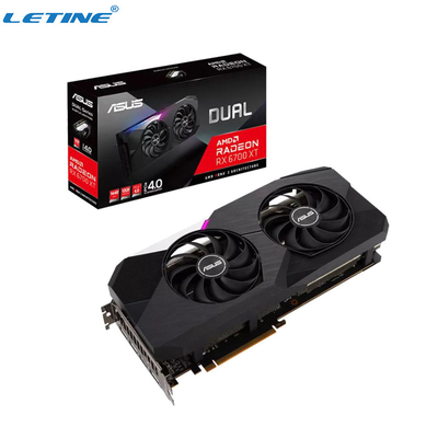 Tarjetas gráficas ASUS DUAL-RX6700XT-12G de la explotación minera DirectX12 para el aparejo de la explotación minera de Gpu