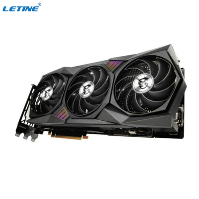 Microprocesador de la tarjeta gráfica GA106 del trío 24G del juego de GDDR6 Nvidia Msi Geforce Rtx 3090