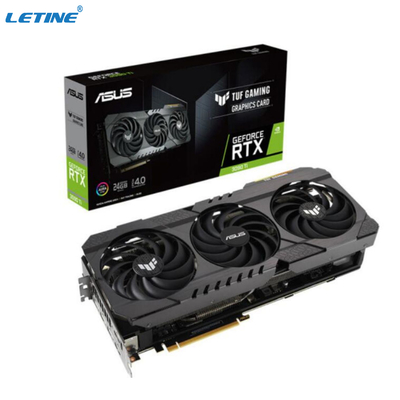 Tarjeta de vídeo de la tarjeta gráfica GDDR6X del JUEGO 24G de ASUS TUF RTX 3090