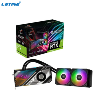 STRIX RTX3090 O24G de ASUS ROG de la tarjeta de vídeo de la explotación minera de GDDR6 GPU