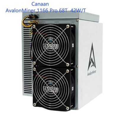 Minero rentable Used Canaan Avalon de Bitcoin de la segunda mano de SHA 256 1166 favorables 68T 75db