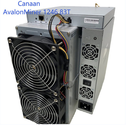Algoritmo 38W rentable de Machine SHA 256 del minero de Avalon 1246 83T Bitcoin por T
