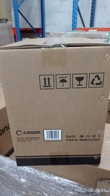 Algoritmo de Machine Canaan Avalon 1246 85T SHA 256 del minero de Bitcoin de la inteligencia artificial