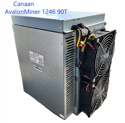 Microprocesador del tamaño de Canaan Avalon 1246 90T 16 nanómetro del minero de A1246 90T BTC Asic