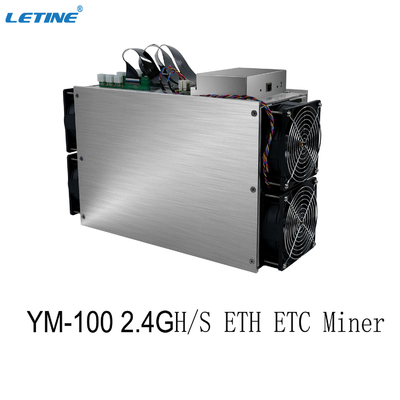 Rafadora de Ethash Algorithm Crypto Ethereum del minero de YM-100 Asic ETH 2400MH los 2200M los 2100M Blockchain Miner