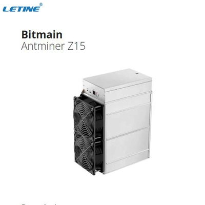 Minero de Antminer Z15 420ksol/s Bitmain ZEC ZEN Mining Equihash Asic
